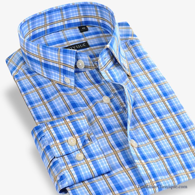 Chemise Cravate Homme, Chemises Hommes Manches Courtes Grandes Marques