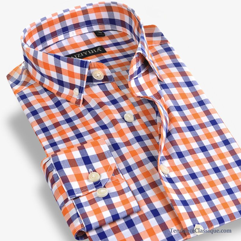 Chemise Cravate Homme, Chemises Hommes Manches Courtes Grandes Marques