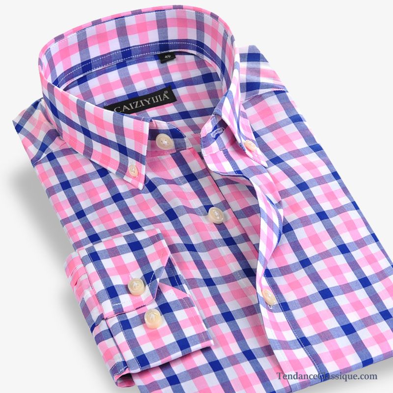 Chemise Cravate Homme, Chemises Hommes Manches Courtes Grandes Marques