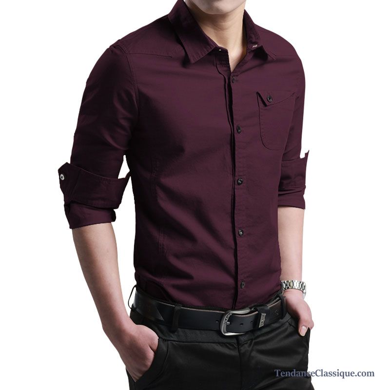 Chemise Homme En Solde Ambre, Chemise Homme Manche Courte En Vente