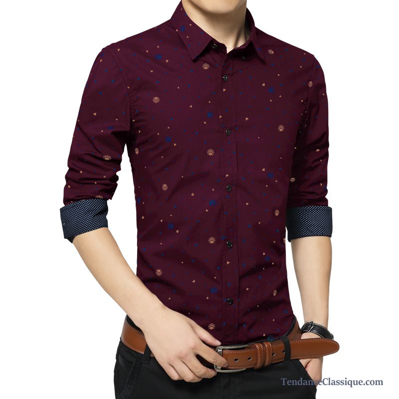 Chemise Homme En Solde Ambre, Chemise Homme Manche Courte En Vente