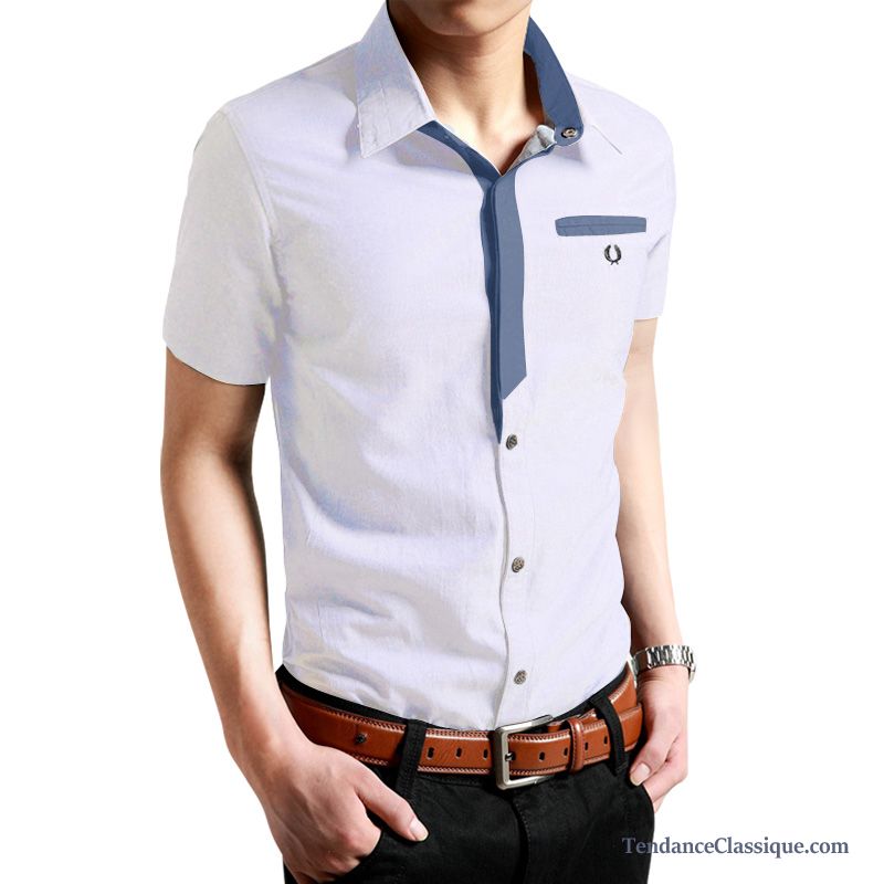 Chemise Rouge Et Blanche Bisque, Belle Chemise Homme