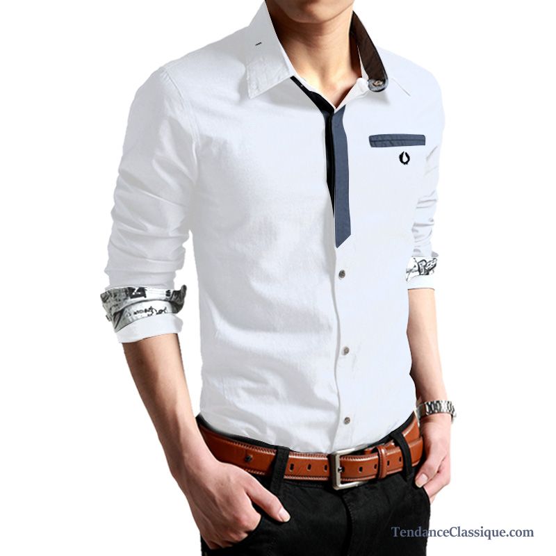 Chemise Rouge Et Blanche Bisque, Belle Chemise Homme