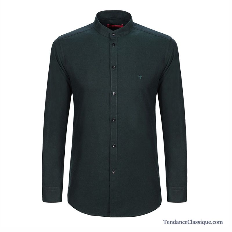 Chemise Rouge Homme Manche Courte, Mode Chemise Homme