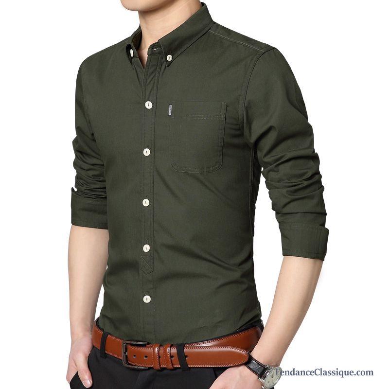 Chemise Slim Homme, Chemise Sur Mesure Pas Cher