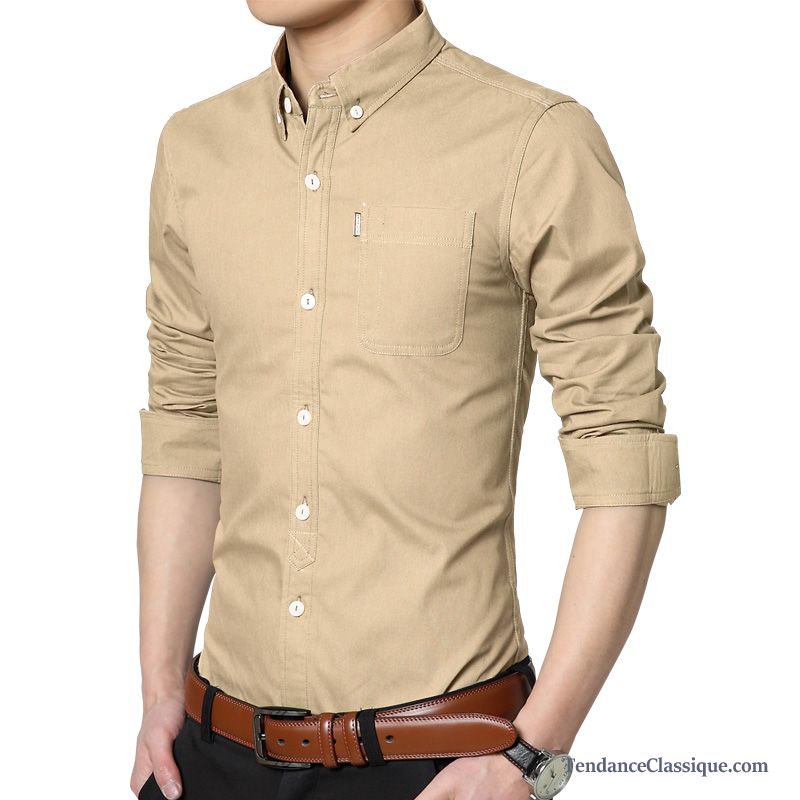 Chemise Slim Homme, Chemise Sur Mesure Pas Cher