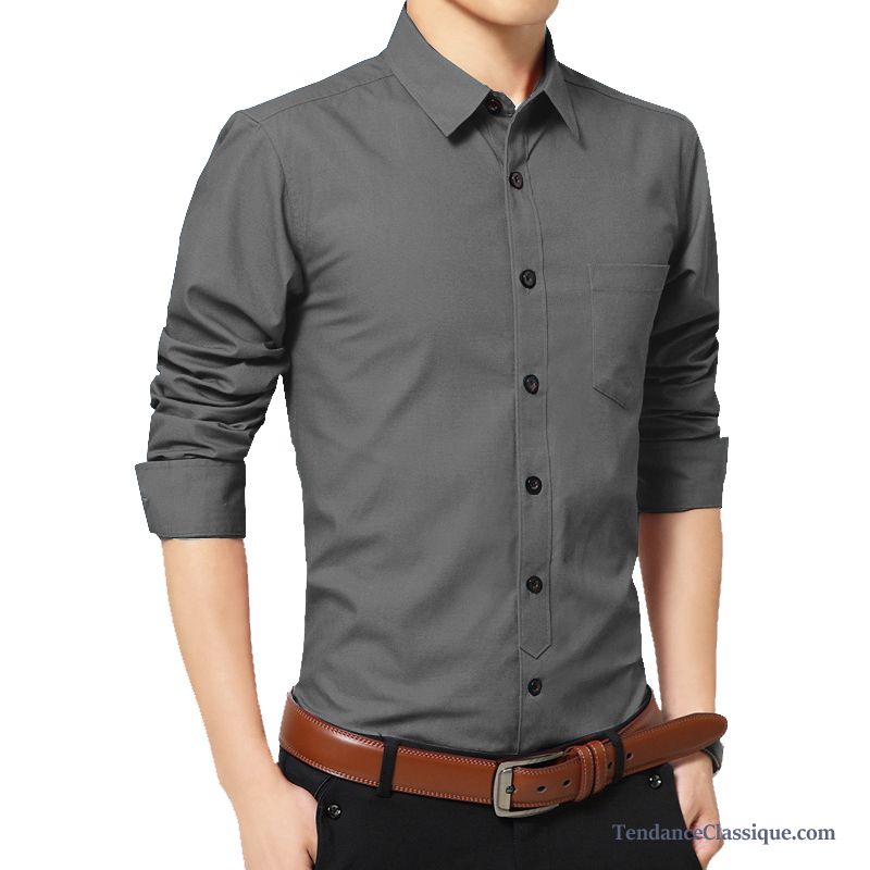 Chemise Slim Homme, Chemise Sur Mesure Pas Cher