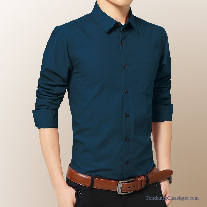 Chemise Slim Homme, Chemise Sur Mesure Pas Cher