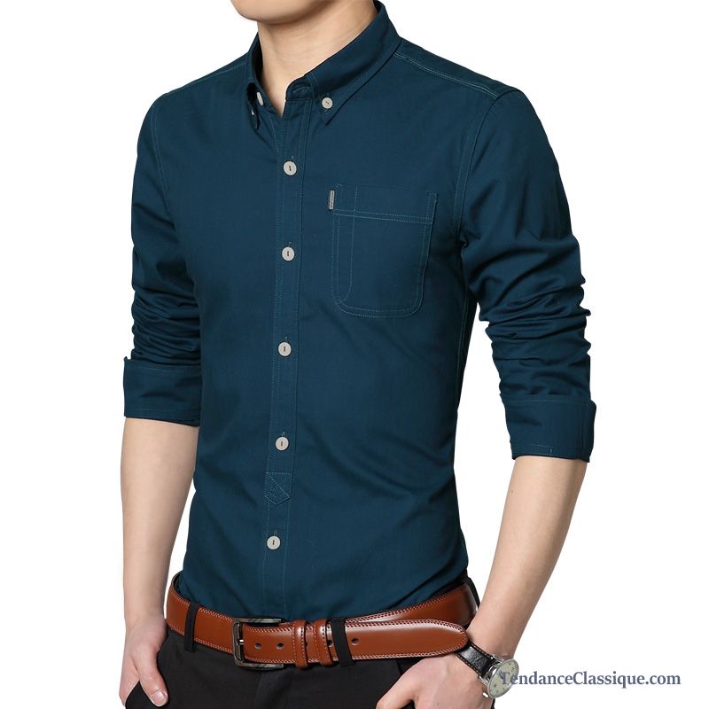 Chemise Slim Homme, Chemise Sur Mesure Pas Cher