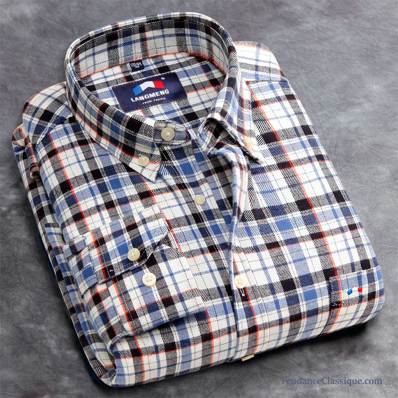 Chemises Manches Longues, Chemise Homme De Marque En Solde En Vente