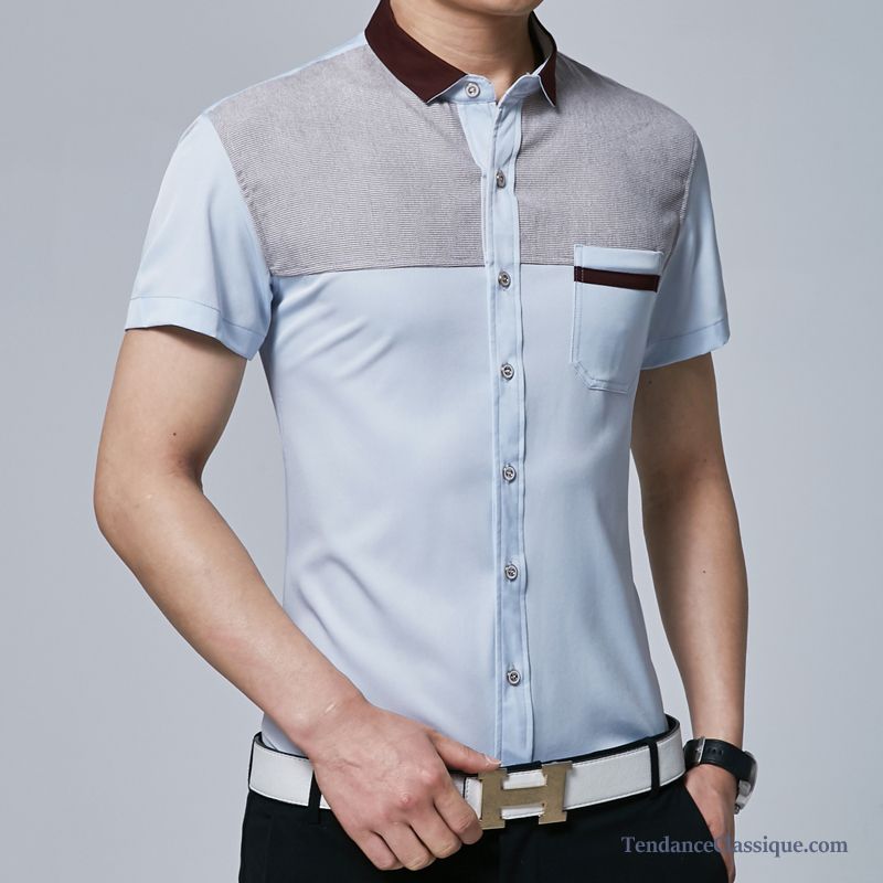 Col De Chemise Homme, Chemise En Lin Pour Homme