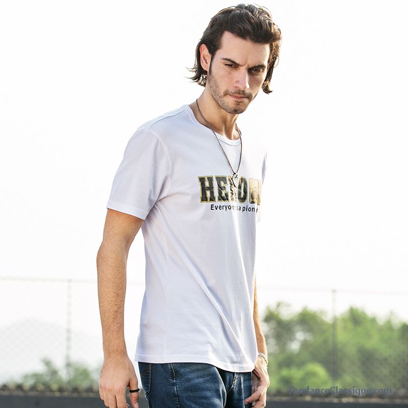 Debardeur Homme Stylé, Tee Shirt Marinière Homme Pas Cher