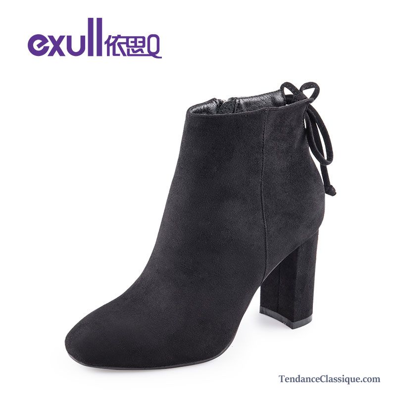 Des Bottes Pas Cher Femme, Bottines Femme Cuir Soldes