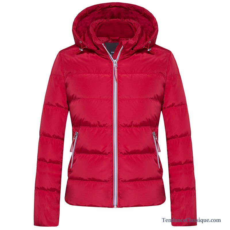 Doudoune Femme Capuche Fourrure, Manteau Doudoune Longue Femme Hiver En Vente