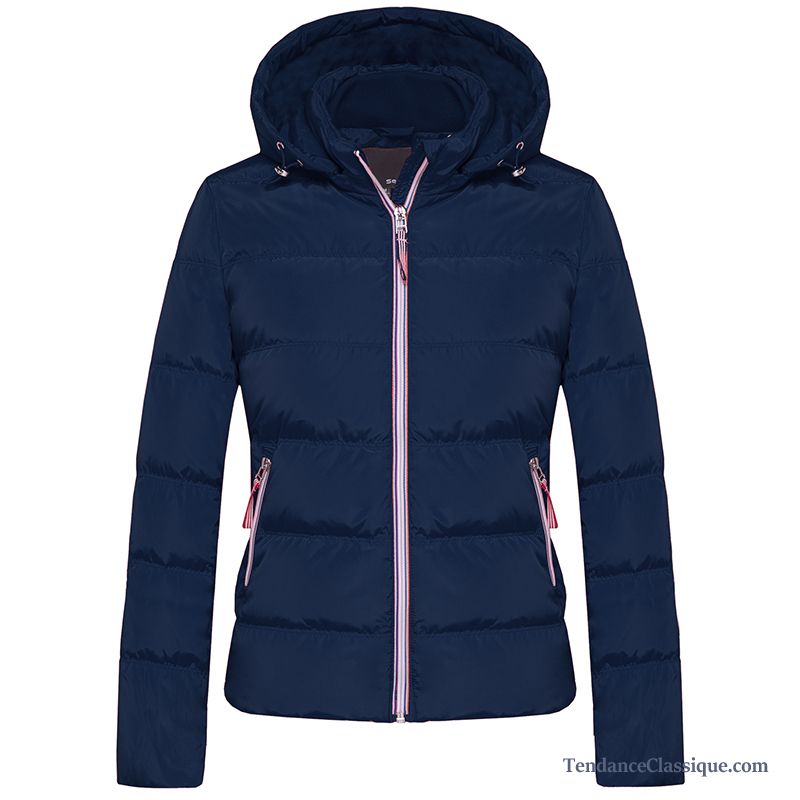 Doudoune Femme Capuche Fourrure, Manteau Doudoune Longue Femme Hiver En Vente