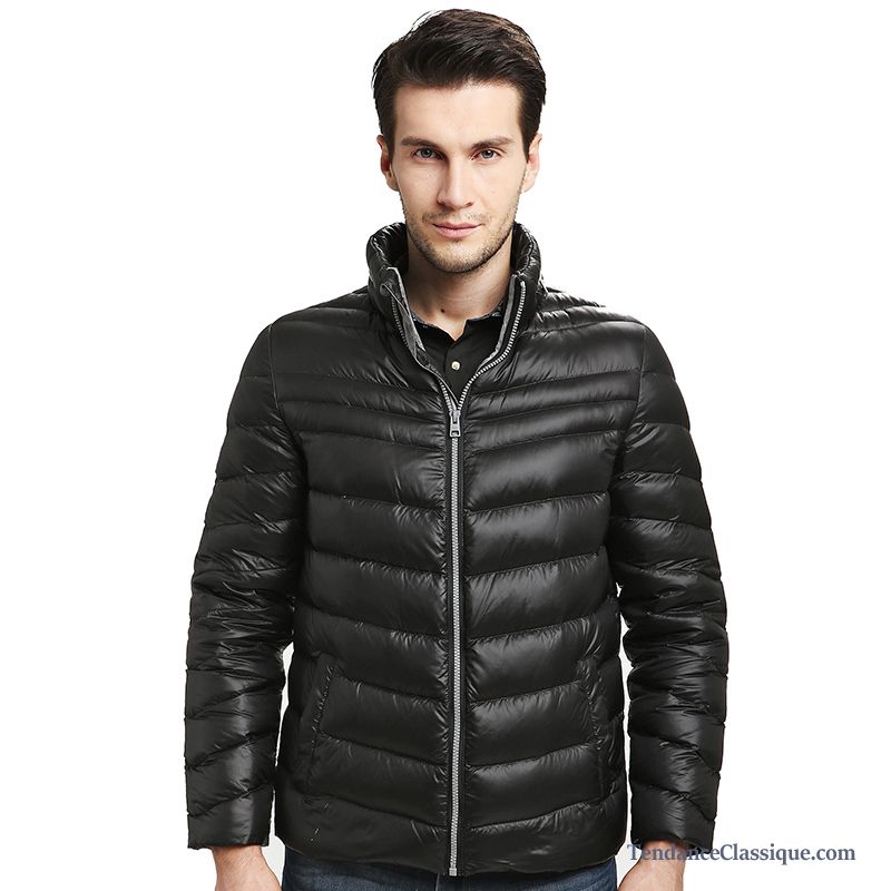 Doudoune Noir Homme Pas Cher Seashell, Doudoune Longue Garcon