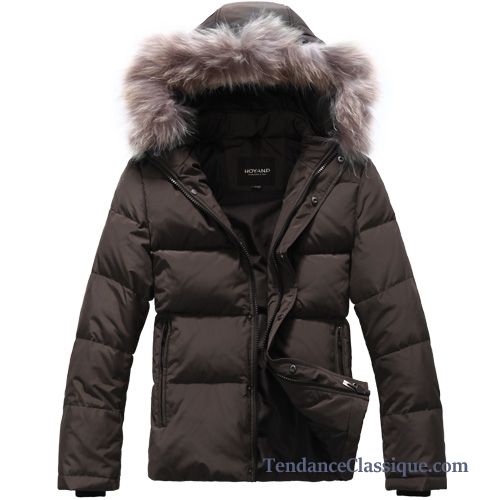 Doudoune Sans Manche Homme Pas Cher, Doudoune Homme Col Fourrure Soldes