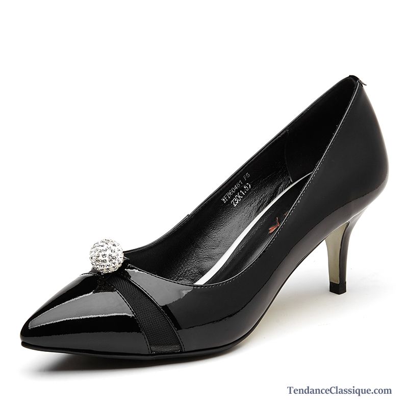 Escarpin Petit Talon Noir Sandybrown, Magasin De Escarpins Pour Femme