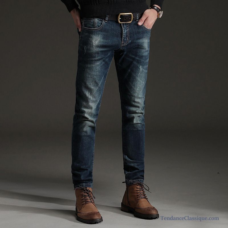 Homme Jeans, Slim Skinny Homme Jeans Pas Cher