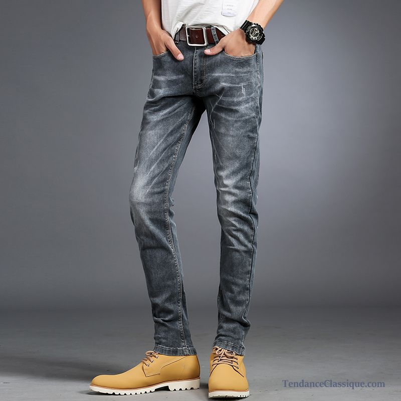 Jean Blanc Homme Pas Cher Noir, Acheter Jean Homme