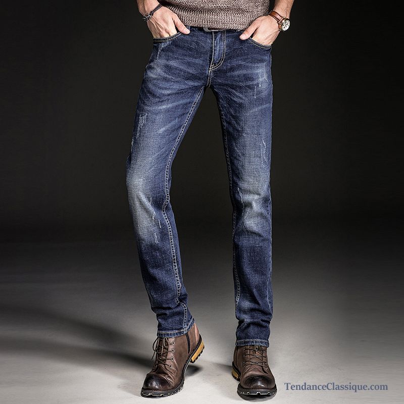 Jean Grande Taille Pas Cher, Jean Gris Foncé Homme