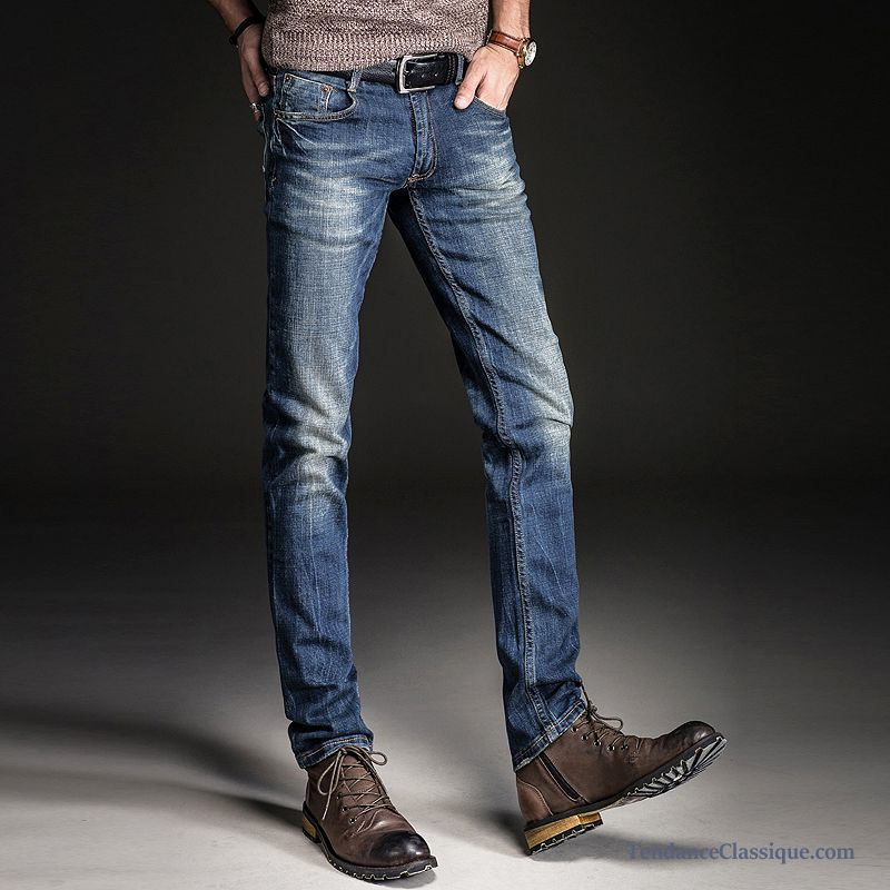 Jean Grande Taille Pas Cher, Jean Gris Foncé Homme