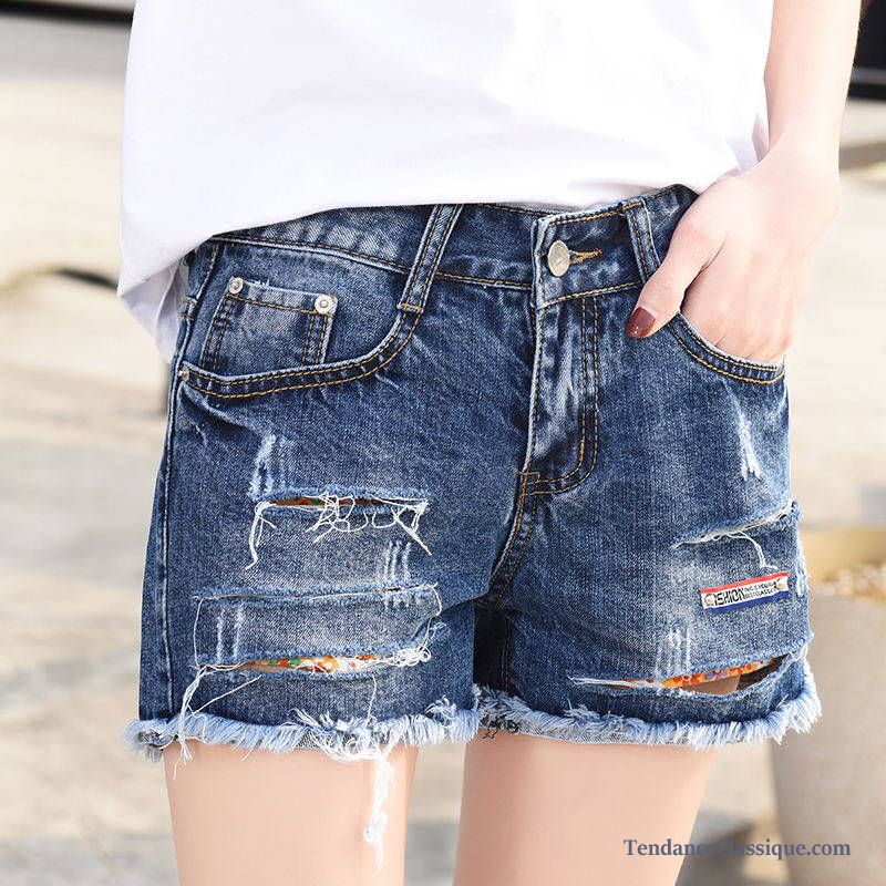 Jean Slim Blanc, Shorts De Marque Pas Cher