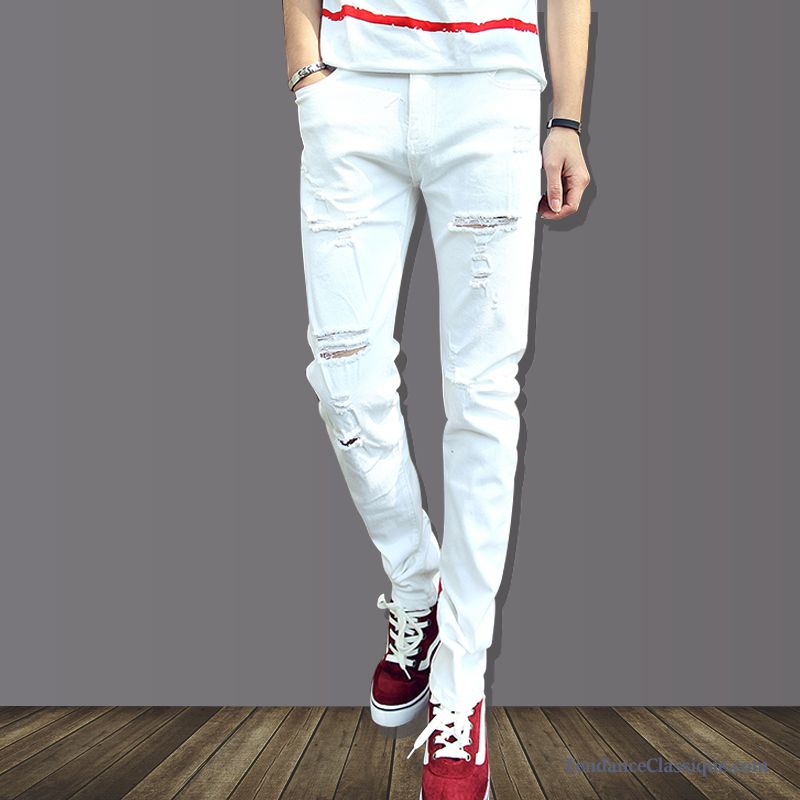 Jeans Homme Couleur, Pantalon Homme Regular En Vente