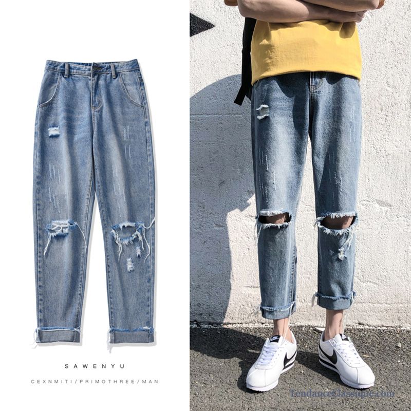 Jeans Homme En Solde Écarlate, Denim Jeans Homme