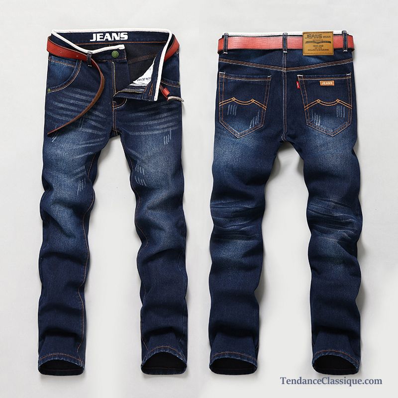 Jeans Slim Homme Fashion, Blouson Jean Homme Pas Cher