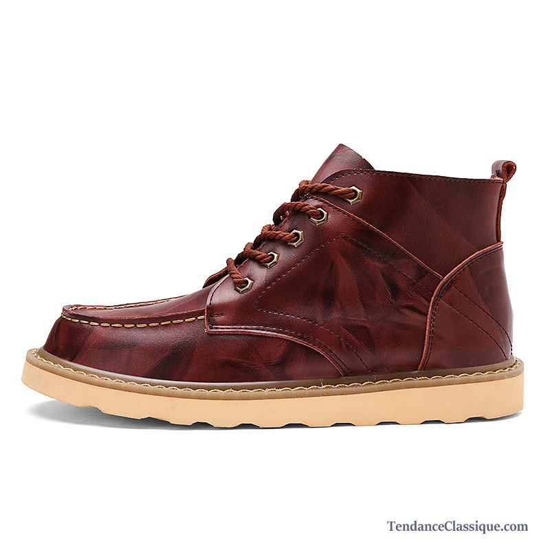 Les Chaussures Pour Homme, Bottes À Lacets Homme