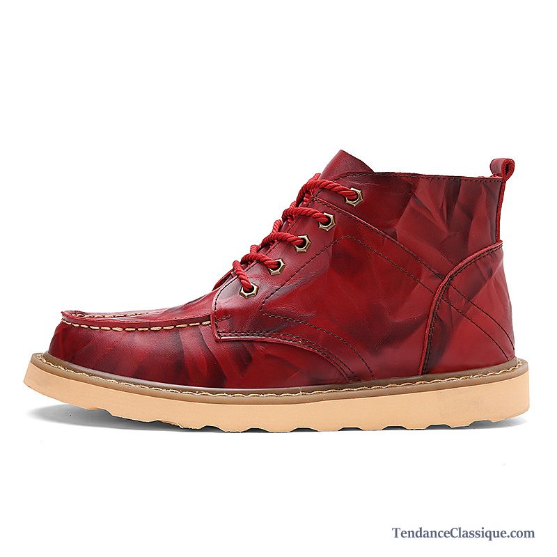 Les Chaussures Pour Homme, Bottes À Lacets Homme