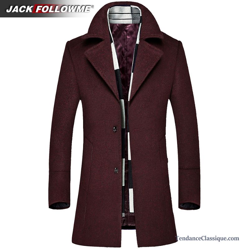 Longue Manteau Homme, Manteau Homme Mode France