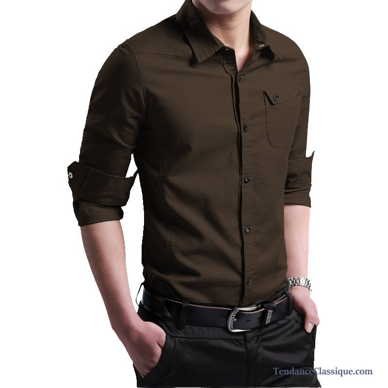 Magasin De Chemise Marron, Chemise Homme A Carreaux Rouge France