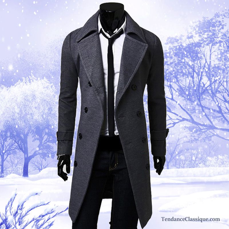 Manteau D Hiver Pour Homme, Manteau Coton Homme Soldes