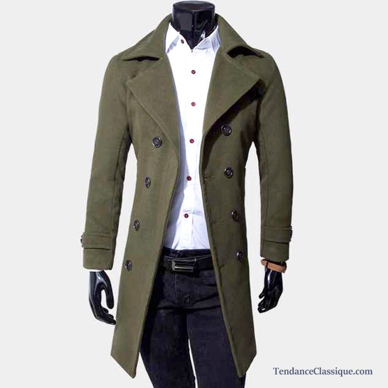 Manteau D Hiver Pour Homme, Manteau Coton Homme Soldes