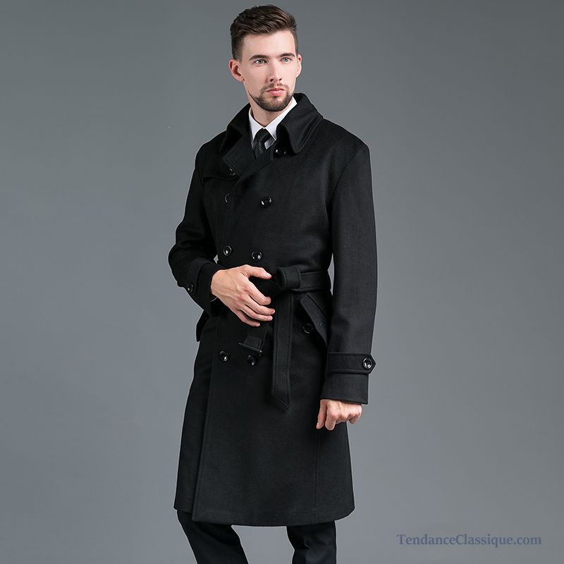 Manteau Duffle Coat Homme, Manteau Trois Quart Homme Pas Cher