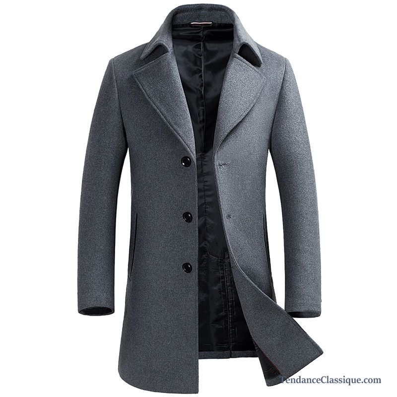 Manteau Long Homme Hiver Violet, Manteau D Hiver Homme Soldes