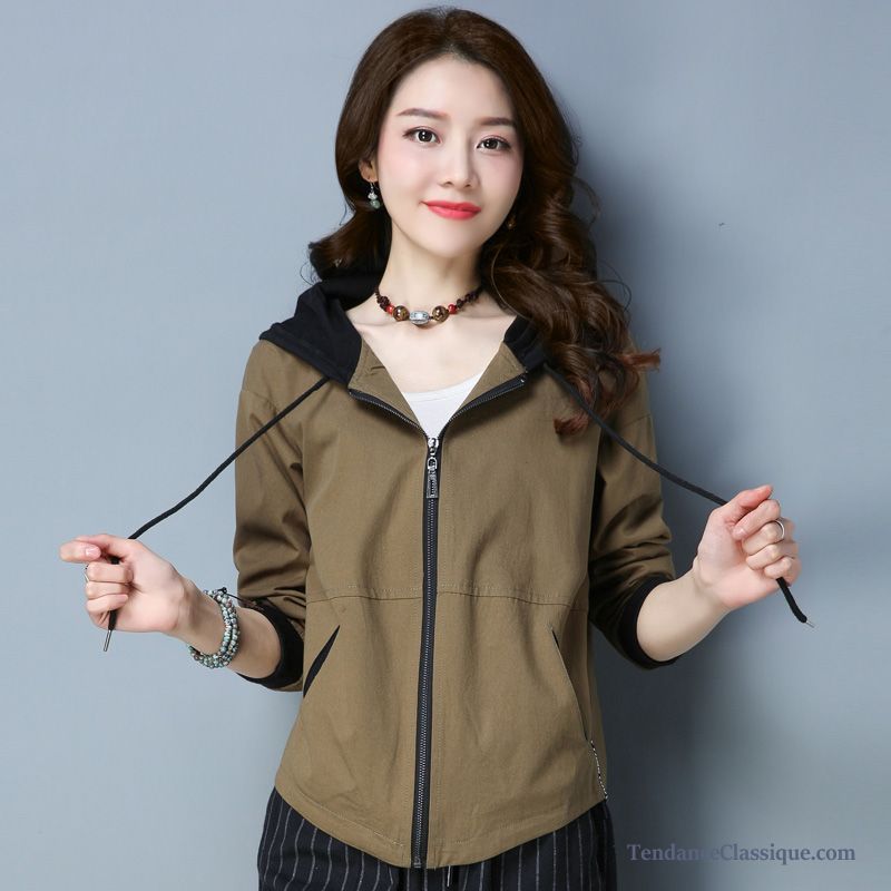 Manteau Manche Cuir Femme, Veste Femme Cuir France