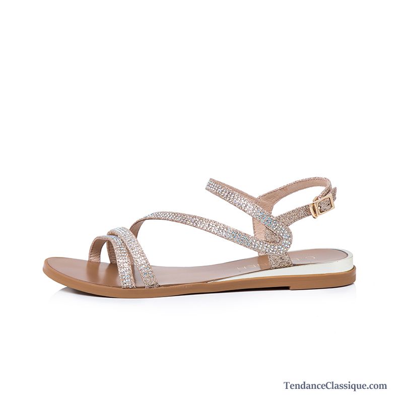 Meilleur Sandales Femme, Sandales En Cuir Femme