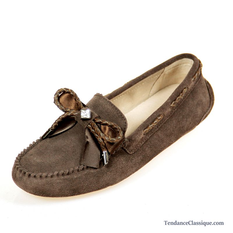 Mocassin A Talon Pas Cher, Mocassin Loafer Femme