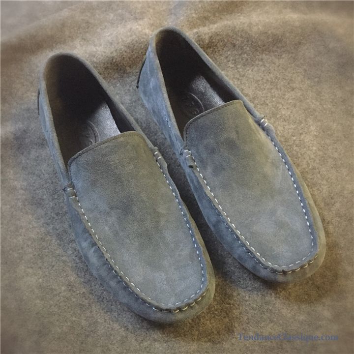 Mocassin Bleu Homme, Mocassin Cuir Homme Pas Cher