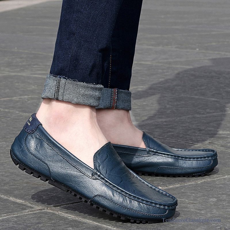 Mocassin Bleu Homme Saphir, Mocassin Noir Homme Pas Cher