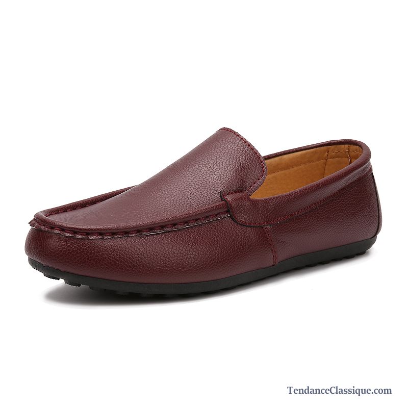 Mocassin College Homme, Mocassin Homme En Daim