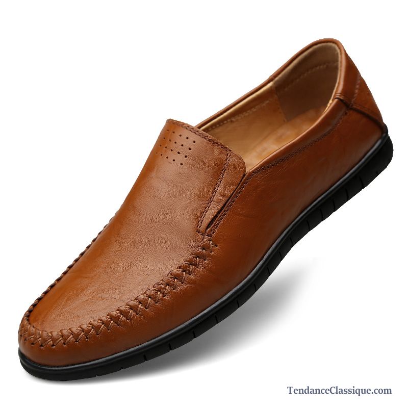 Mocassin De Marque Ambre, Botte Mocassin Homme