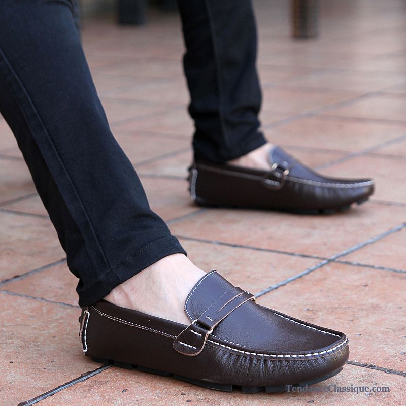 Mocassin Ete Homme Argent, Mocassin À Talon Homme Soldes