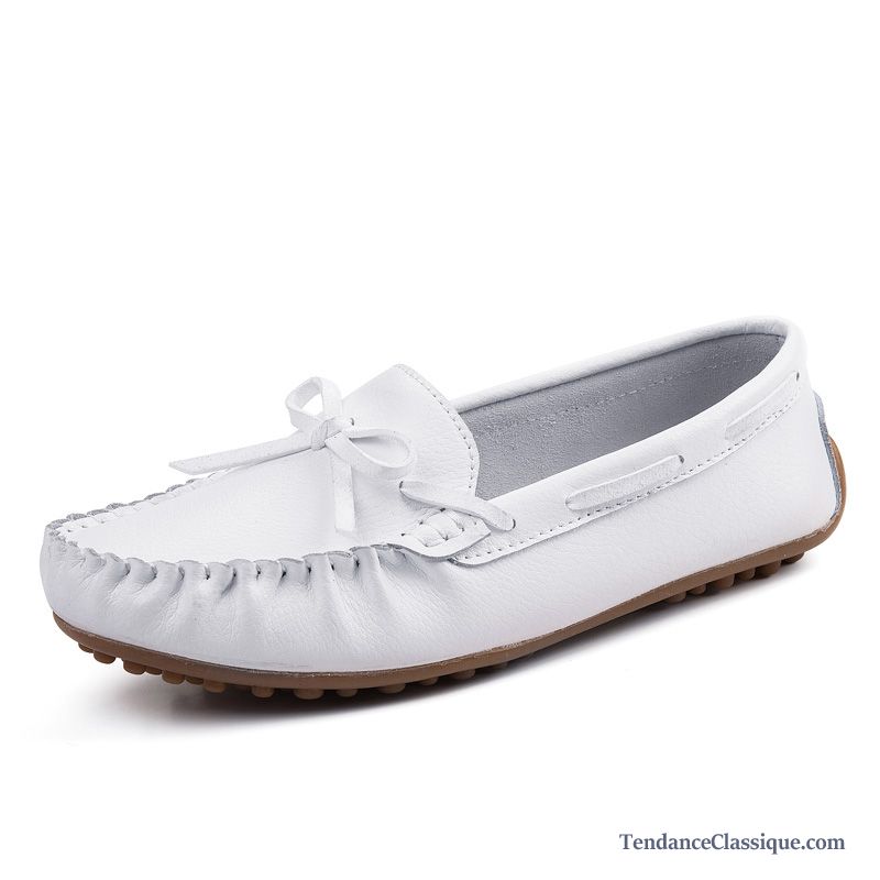 Mocassin Femme Sans Lacet Rubine, Mocassin Lacet Femme