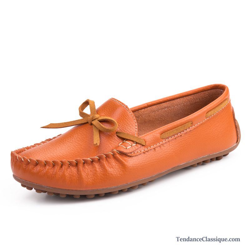 Mocassin Femme Sans Lacet Rubine, Mocassin Lacet Femme