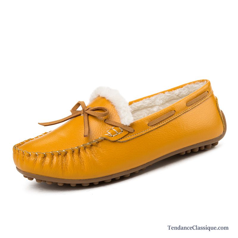 Mocassin Femme Sans Lacet Rubine, Mocassin Lacet Femme