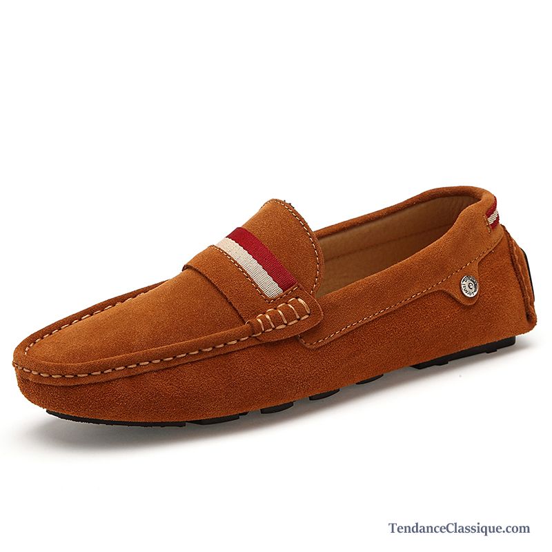 Mocassin Fourré Homme, Mocassin Homme Rouge Pas Cher